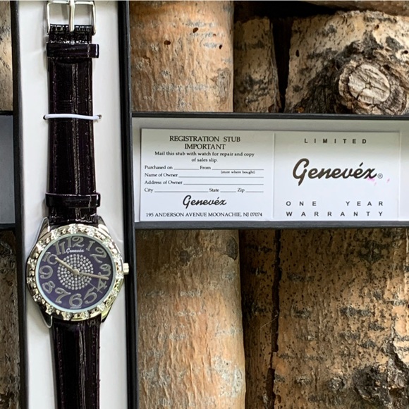 Genevéx Watch Purple New In Box - Picture 3 of 4